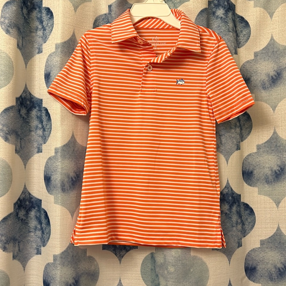 EUC Southern Tide boy’s golf shirt size XS